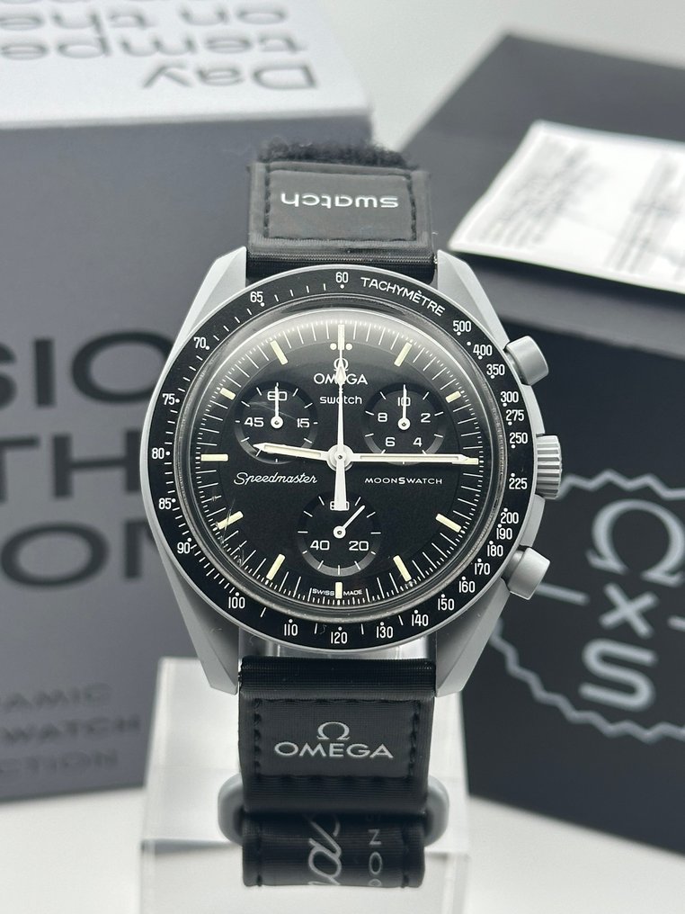 Omega x Swatch - MoonSwatch - Mission to the Moon - Zonder minimumprijs - SO33M100 - Unisex - 2020+ #1.0