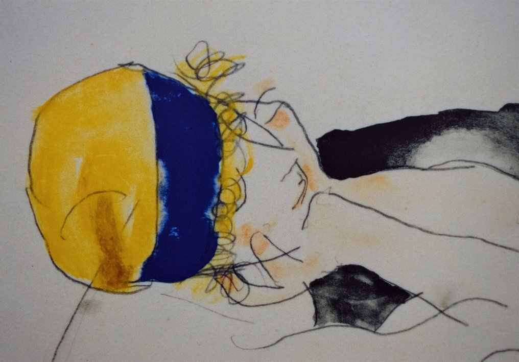 Egon Schiele - ImpronteEdizioni - Two lying figures - 1990s #2.1