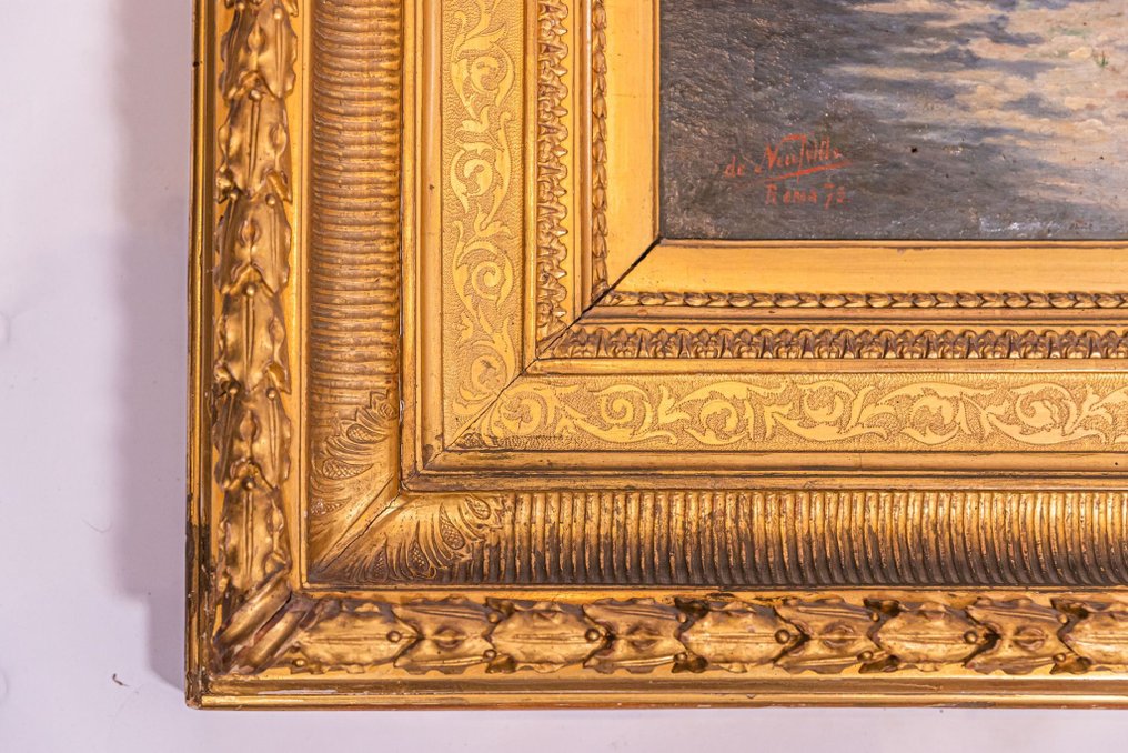 Obraz 'Non', 1875, Rzym, de Neufville - Farba olejna na płótnie. - 1850-1900 #2.1