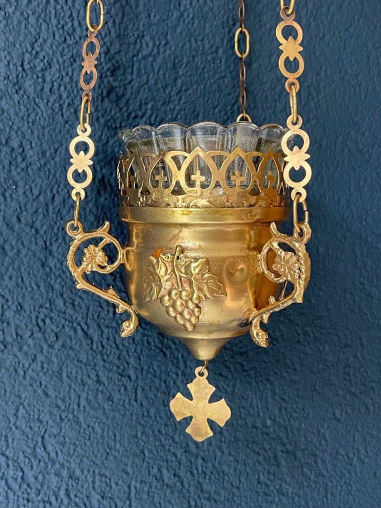 聖燈 - 青銅色, 黃銅, 玻璃 #2.1