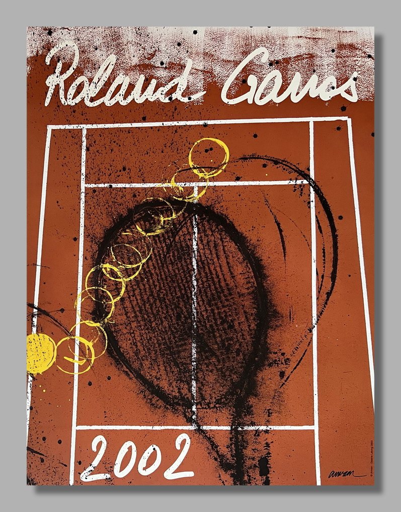 Armand Pierre Fernandez (Arman) - Originalplakat - Roland Garros 2002 #1.0
