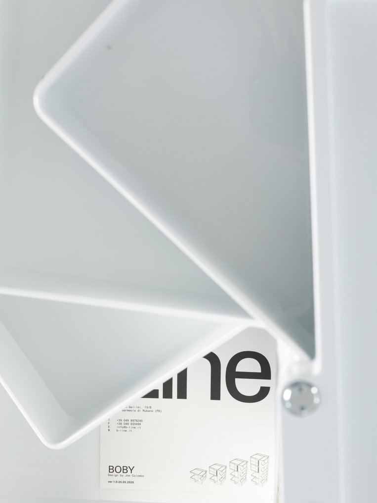 B-Line - Joe Colombo - Cărucior - Boby B33 - Alb de nucă de cocos - Plastic ABS - NEW #4.3