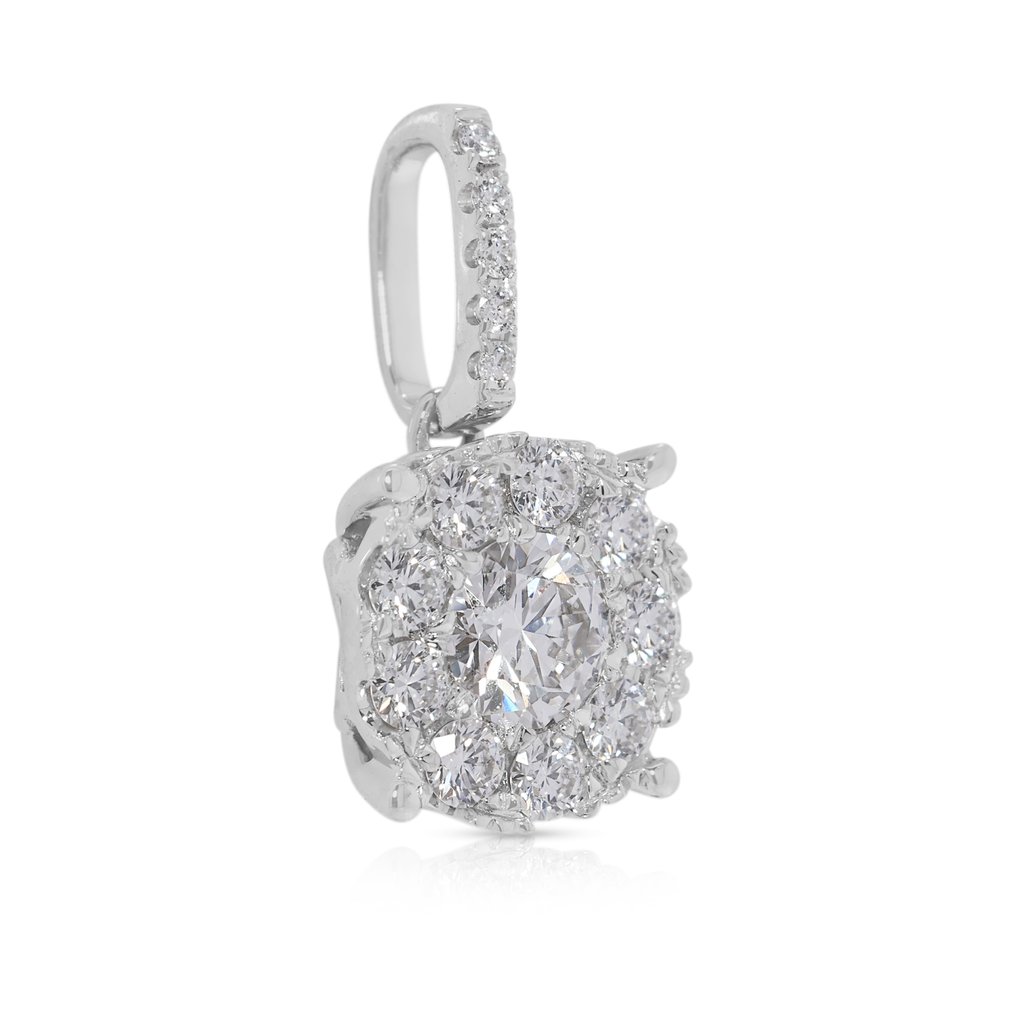 Other brand - Pendant - 18 kt. White gold - 0.64ct. tw. Diamond (Natural) - Diamond - Brand- Lee Hwa #1.0