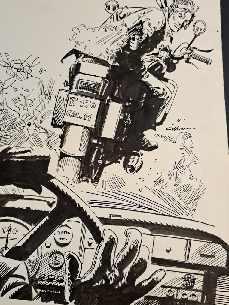 Cubbino, Mario - 1 Original cover - Copertina di Bliz #3.2