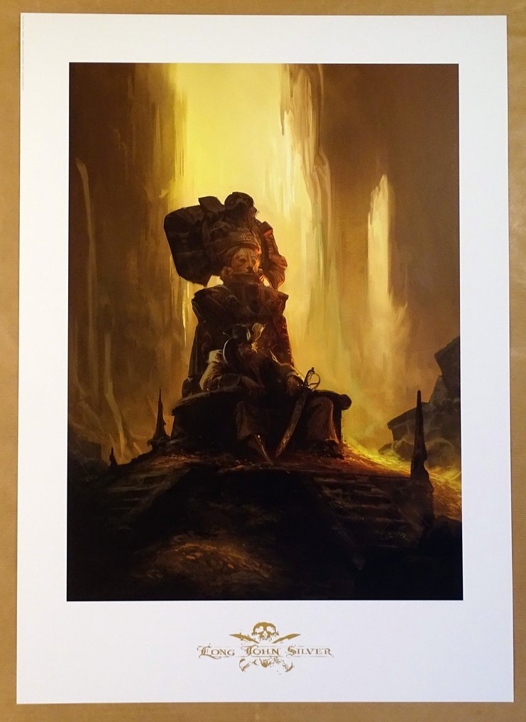 Lauffray, Mathieu - 1 Offset Print - Long John Silver - Guyanacapac #1.0