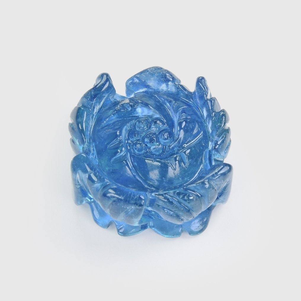 1 pcs  Μπλε Ακουαμαρίνης  - 17.99 ct - Antwerp Laboratory for Gemstone Testing (ALGT) - Αγία Μαρία #1.0