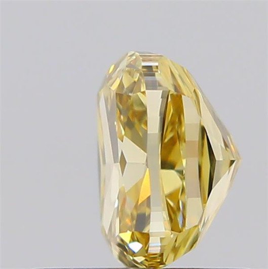 1 pcs Gyémánt (Természetes színű) - 0.71 ct - Párna - Fancy Barnás Sárga - VVS2 - Amerikai Gemmológiai Intézet (GIA) #4.3