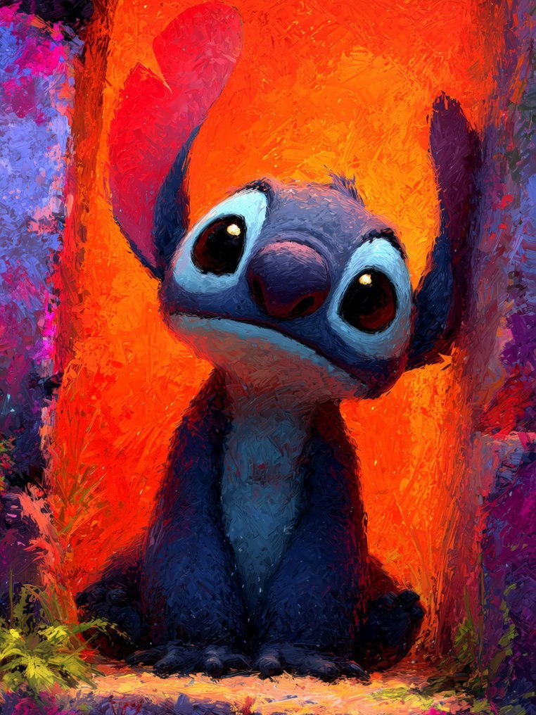 Canvas Fit - Alberto Ricardo - Stitch y la ternura del caos #1.0