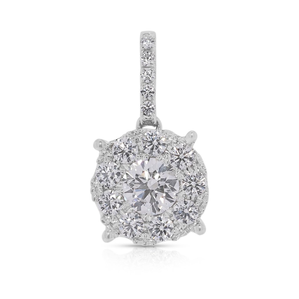 Other brand - Pendant - 18 kt. White gold - 0.64ct. tw. Diamond (Natural) - Diamond - Brand- Lee Hwa #1.0