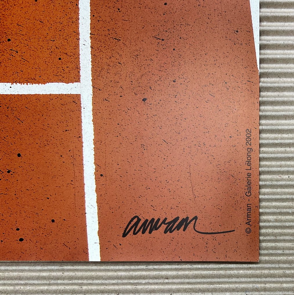 Armand Pierre Fernandez (Arman) - Originalplakat - Roland Garros 2002 #4.3