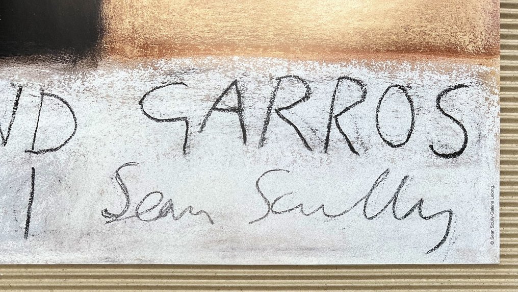 Sean Scully - Originalplakat - Roland Garros 2001 #2.1