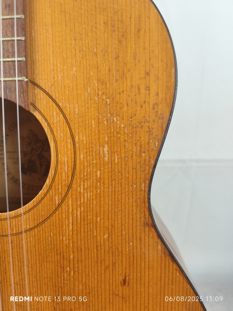 Oscar Teller - Modello 22 -  - Klasszikus gitár - Németország - 1970 #4.3