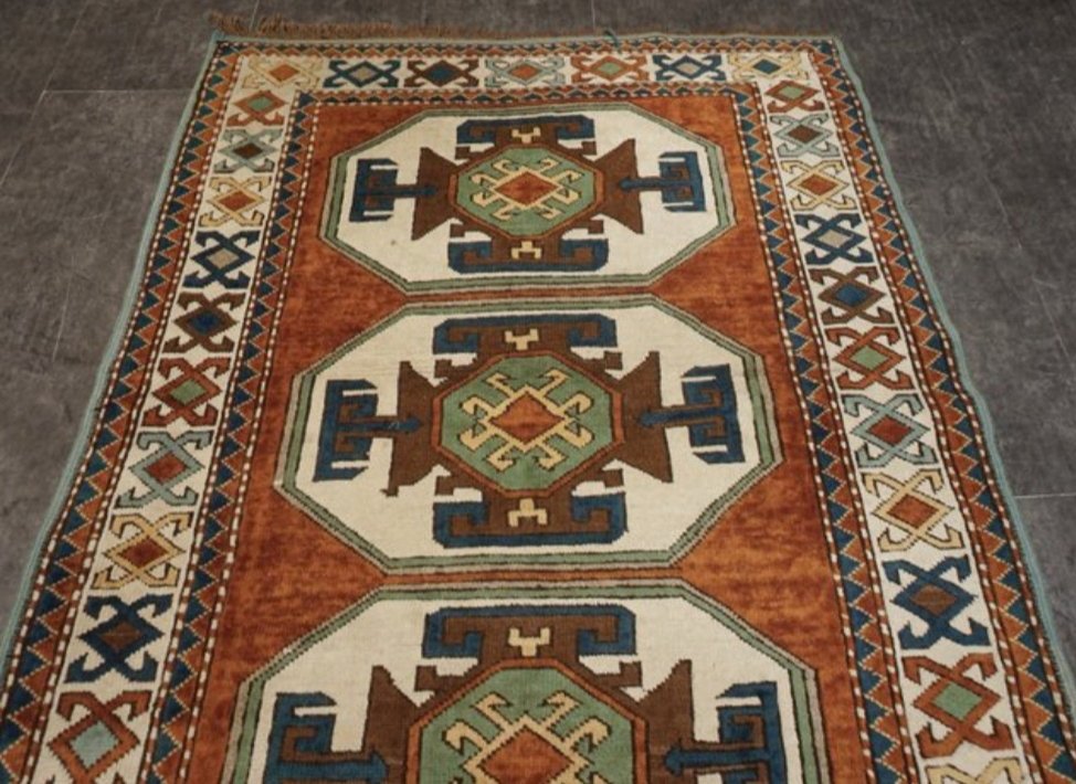 Kars Kazak - Χαλί - 165 cm - 123 cm - Ανατολική KARS Τουρκία 1990 #1.0