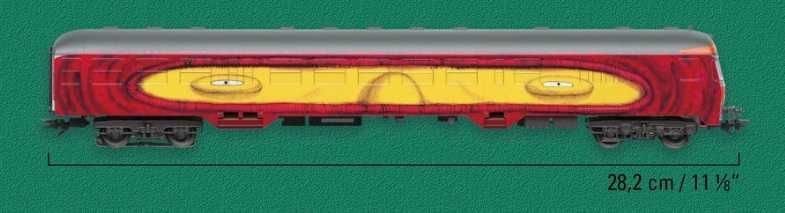 OsGemeos (1974) - Os Gemeos x Märklin, Message Wagons, H0 #1.0