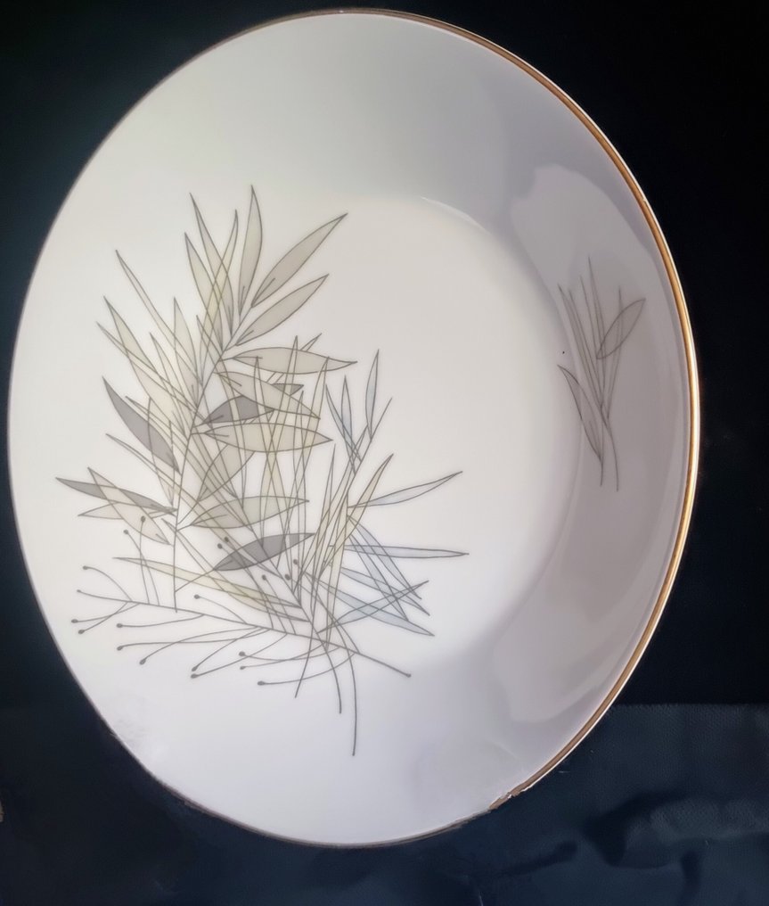 Rosenthal - 盘子 (21) - Form 2000  GRÄSER - 瓷 - NEU 21 汤盘 #1.0