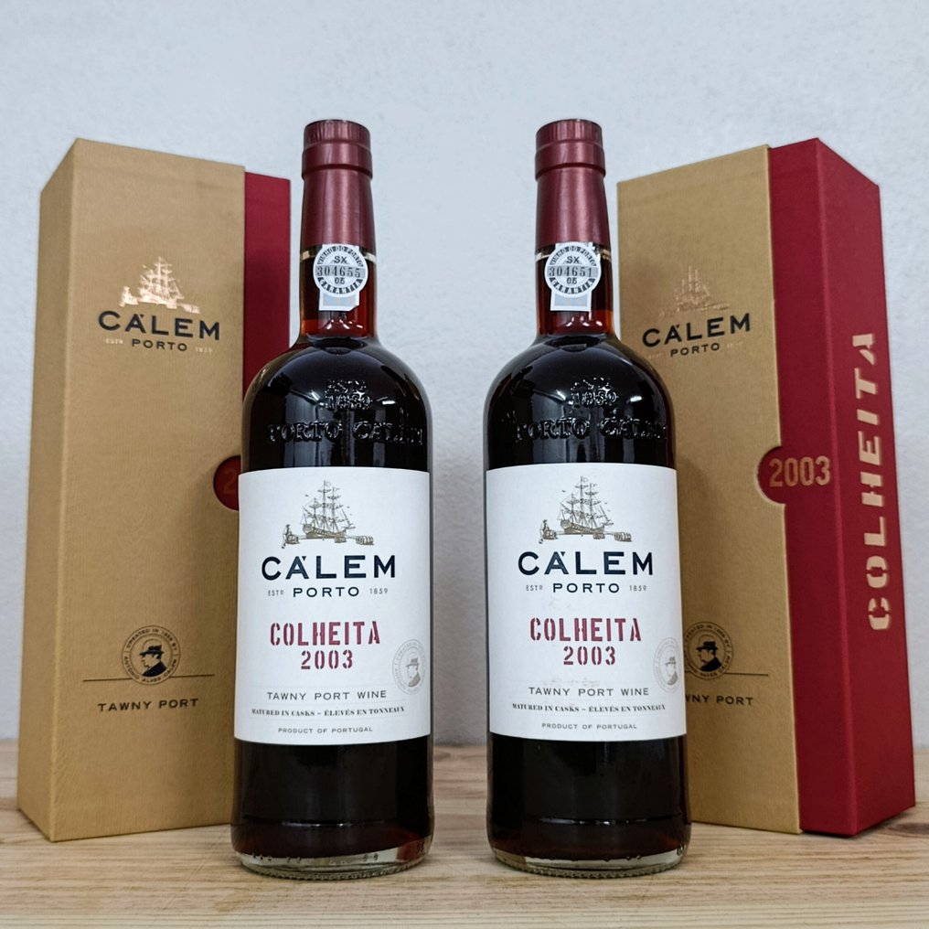 2003 Cálem - Colheita Port -  Douro  - 2 Bottles (0.75L) #1.0