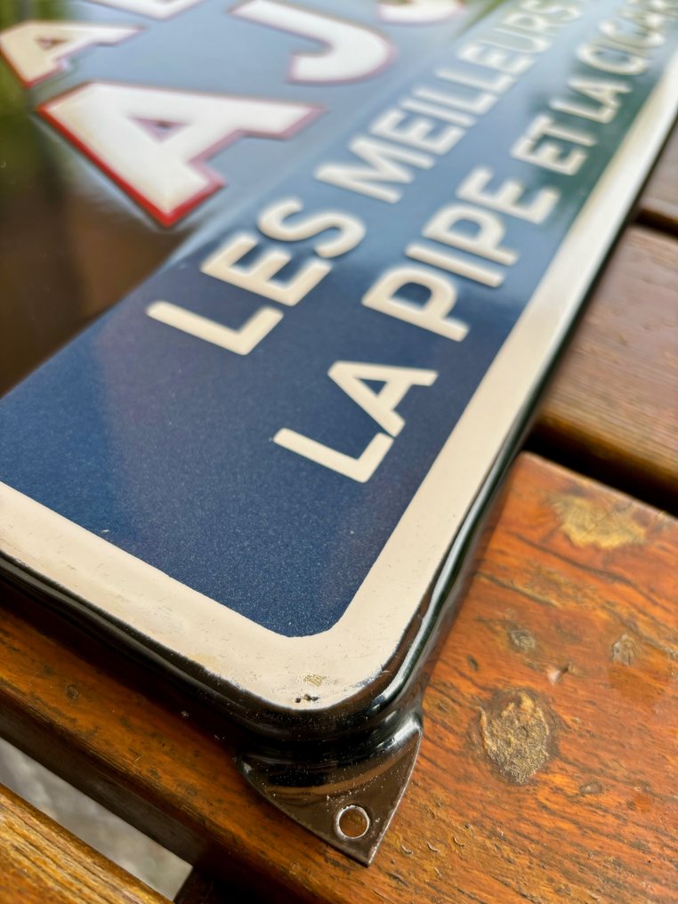 Tabacs Ajja (1934) - Enamel Sign - Enamel - Tabacs Ajja (1934) - Emaille-Schild - Emaille - Enamel plate - Enamel #2.1