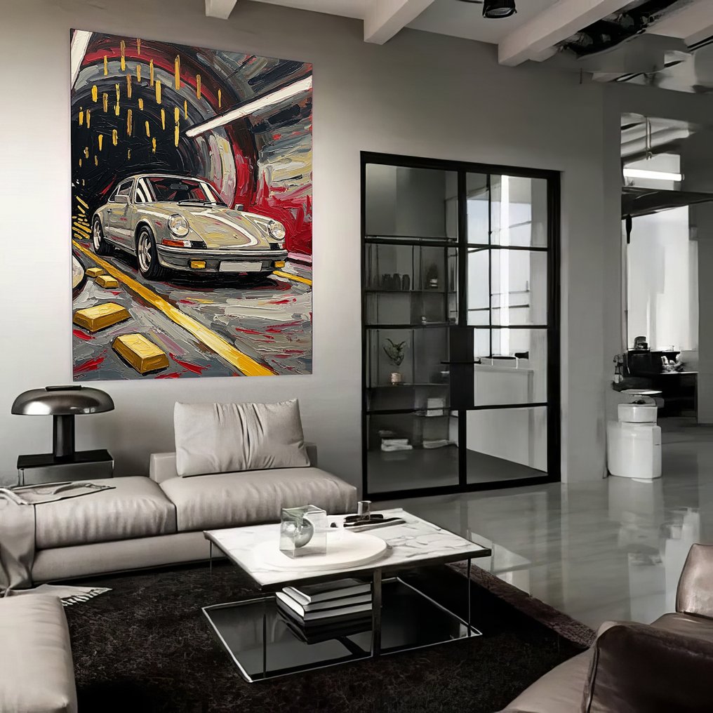 Jacob Hitt - does Porsche 911 w/COA  XXL #1.0