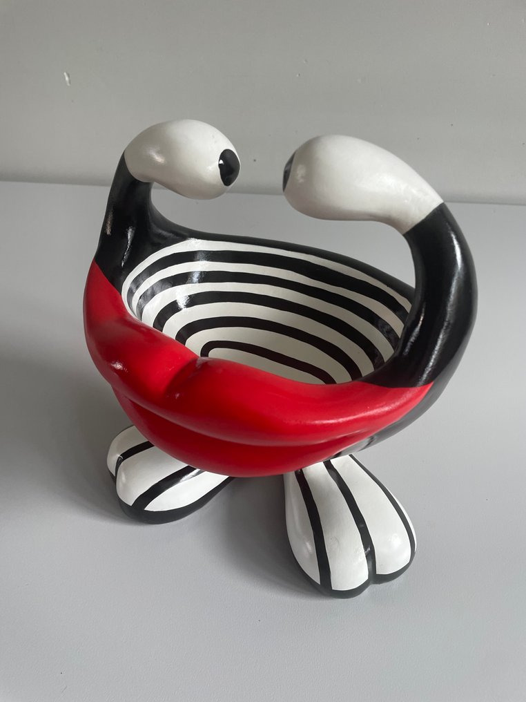 Niloc Pagen (Heerlen, 1960) - Sensual lips - black and white edition #2.1