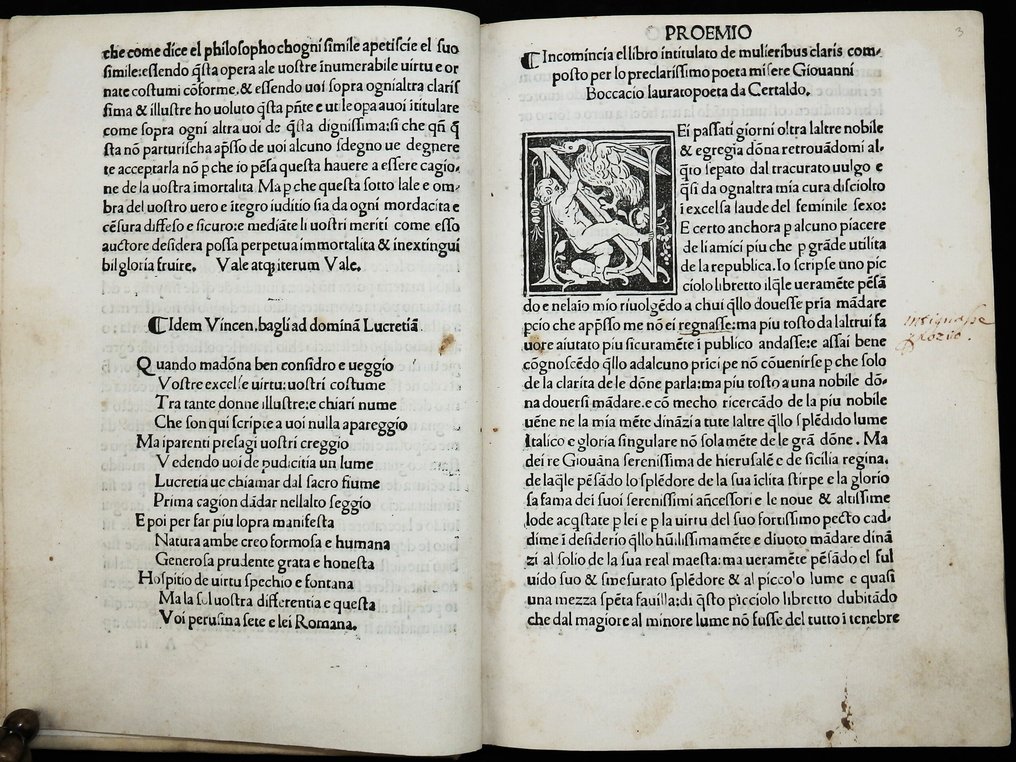 Giovanni Boccaccio - Vincenzo Bagli - Boccaccio - De mulieribus claris. L'opera de misser Giovanni Boccacio de mulieribus claris - 1506 #4.3