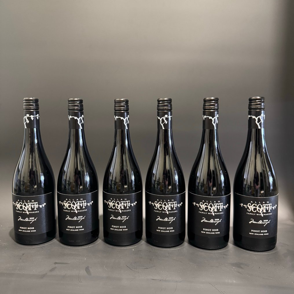 2020 Allan Scott Pinot Noir - Marlborough - 6 Bottles (0.75L) #1.0