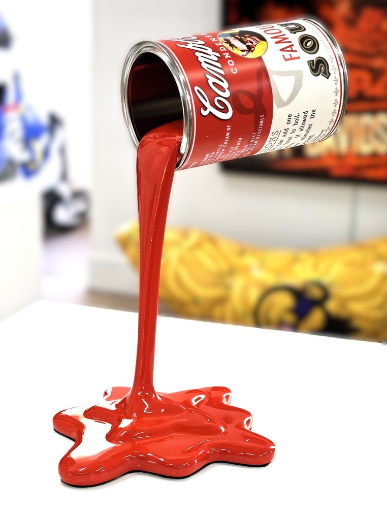 Patryk Konrad - Campbell soup splash can with the famous Andy Warhol - limited edition #4.3