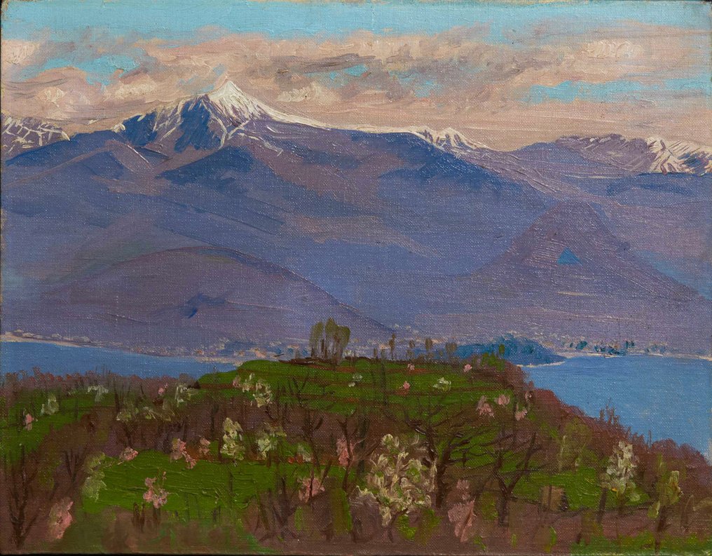 Godofredo Ortega Muñoz (1899-1982) - Snowy Peak #1.0