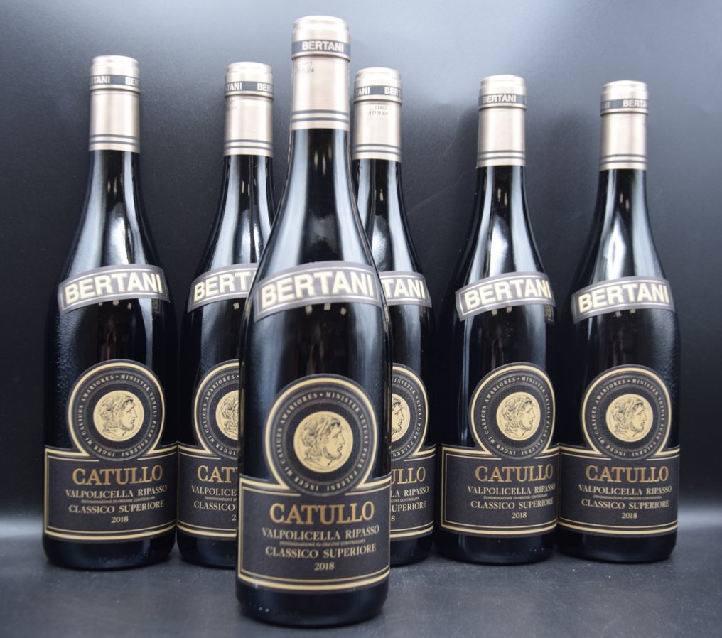 2018 Bertani, "Catullo" Valpolicella Ripasso Classico - 威尼托 Superiore - 6 Bottles (0.75L) #1.0