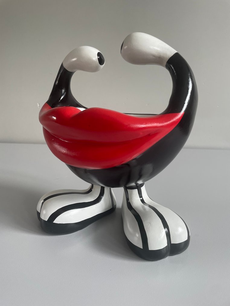 Niloc Pagen (Heerlen, 1960) - Sensual lips - black and white edition #3.2