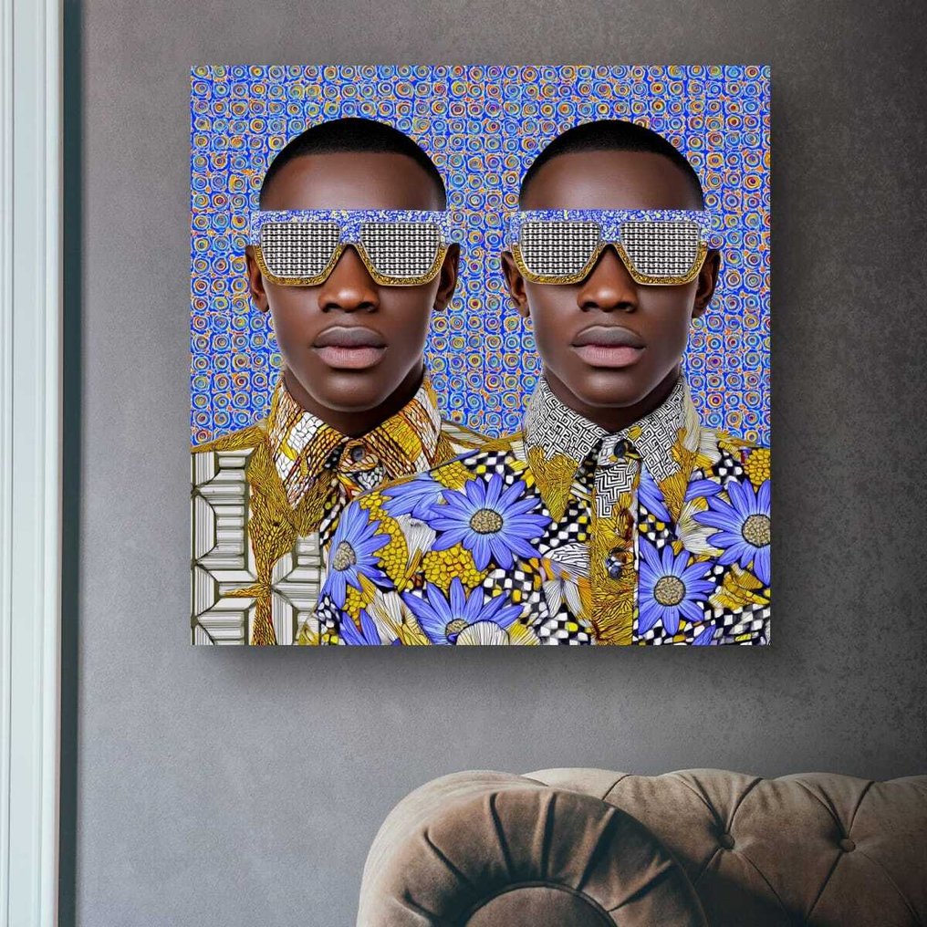 Urban3DArt (1971) - Duo Afrofuturiste   Limited Edition #4.3