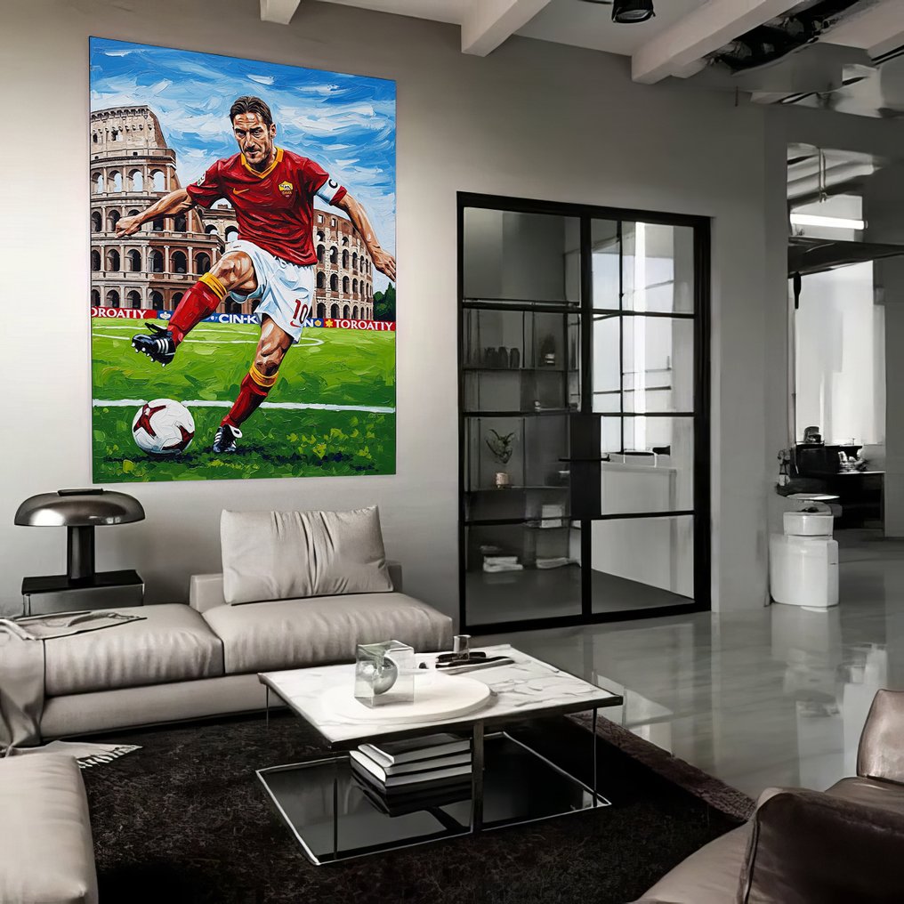 Jacob Hitt - does Francesco Totti w/COA  XXL #1.0