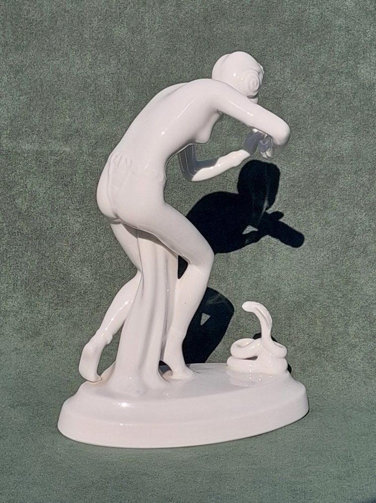 Royal Dux Porzellan-Manufaktur - Statue, Art deco beeld - 23 cm - Porcelain - 1930 #2.1