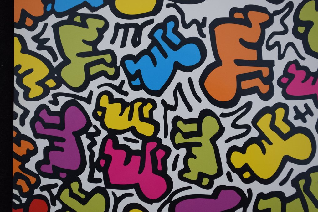 Keith Haring - "Untitled" - Original vintage poster - year 2001 #2.1