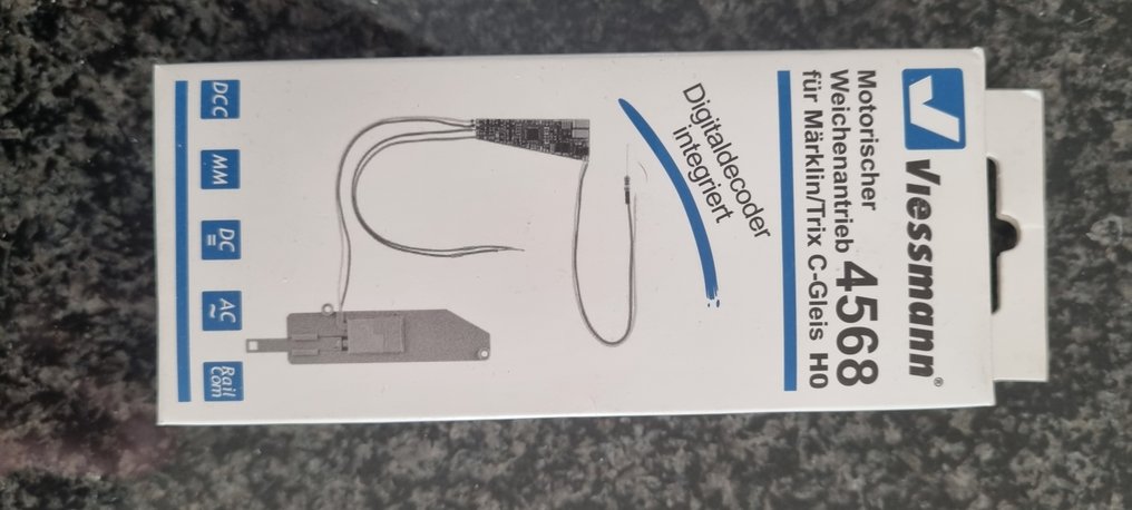 Viessmann H0 - 4568 - Model train (13) - 13 switch decoders with motors #1.0