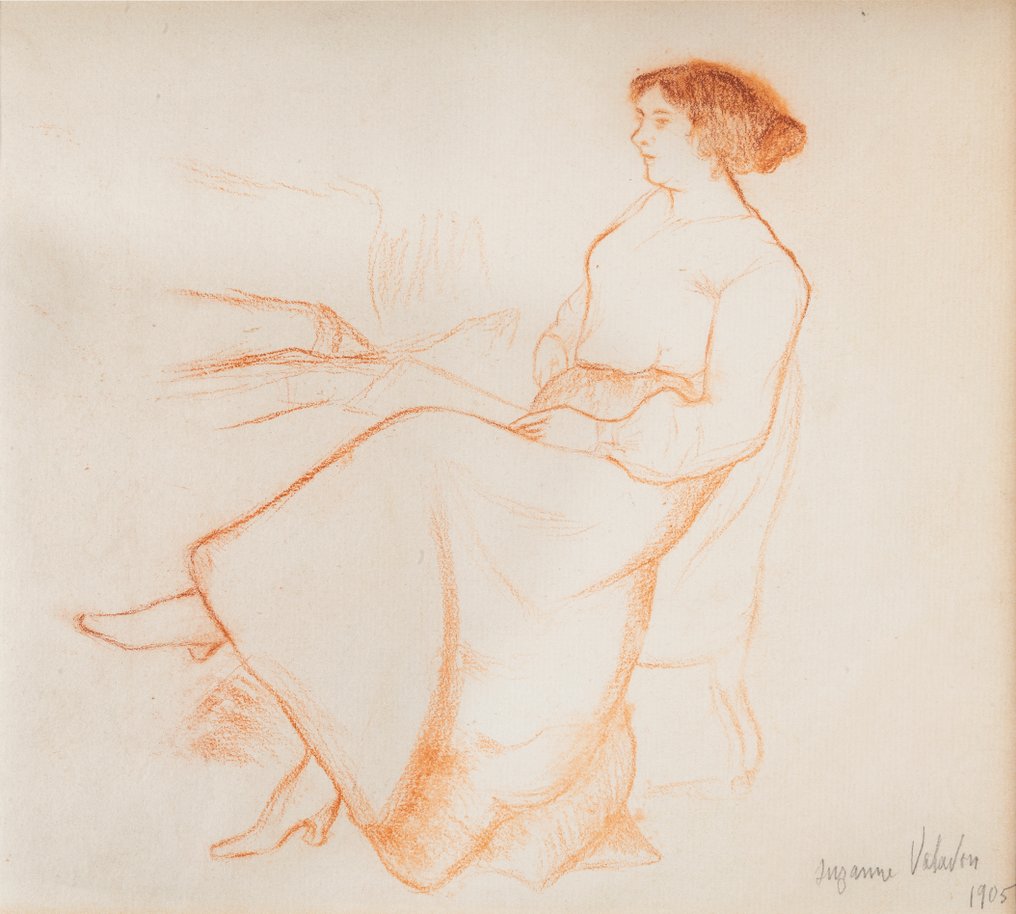 Suzanne Valadon (1865-1938) - Woman #1.0