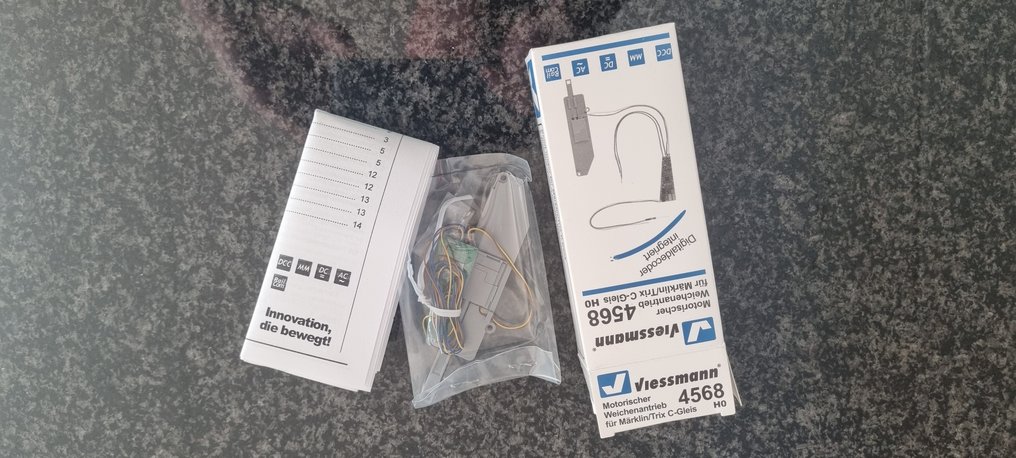 Viessmann H0 - 4568 - Model train (13) - 13 switch decoders with motors #3.2