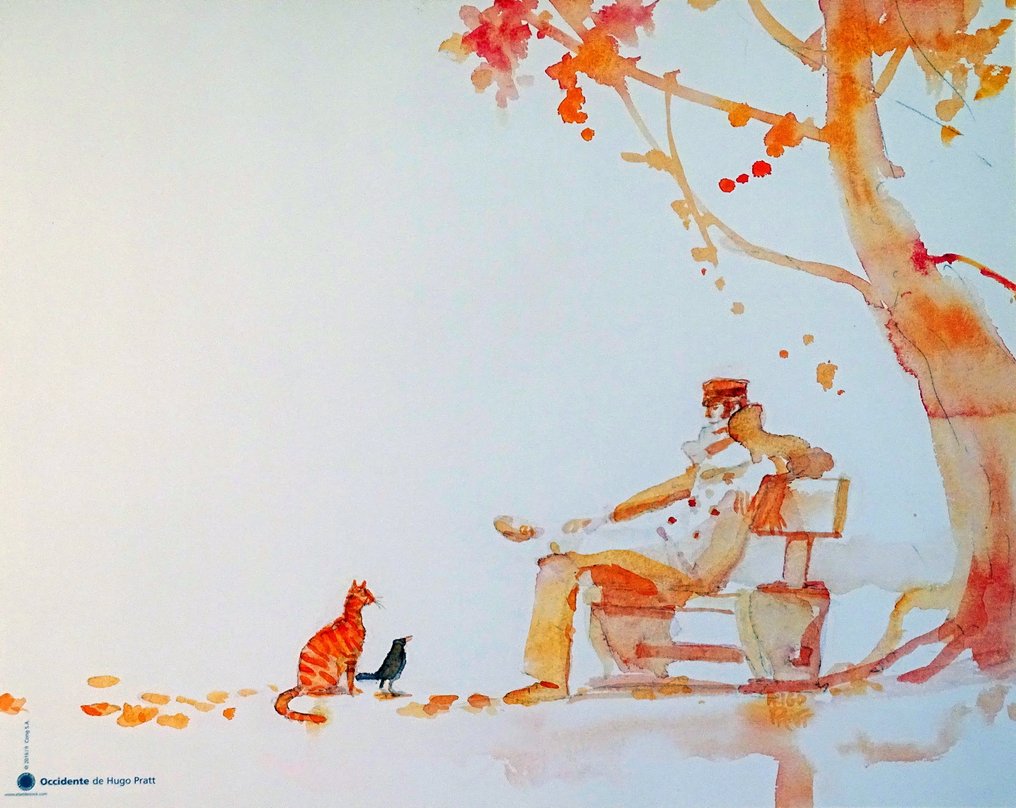 Pratt, Hugo - 1 Offset Print - Corto Maltese - Occidente - 2016 #1.0