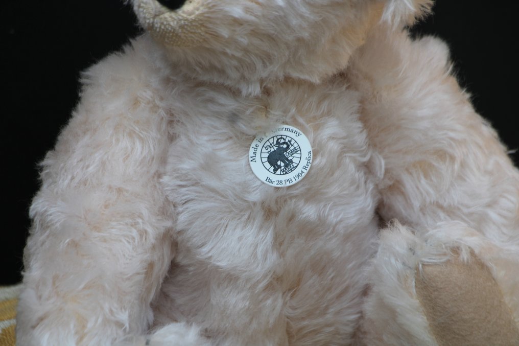 Steiff: Teddybeer Bär 28 PB 40 white, EAN 403521 - Mackó - 2020+ - Németország #4.3