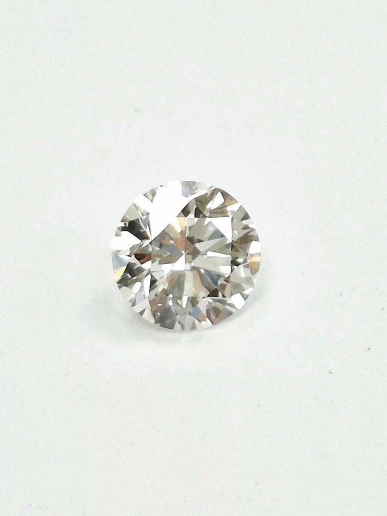 1 pcs Gyémánt (Természetes) - 1.30 ct - Kerek - J - VS1 - Amerikai Gemmológiai Intézet (GIA) #1.0