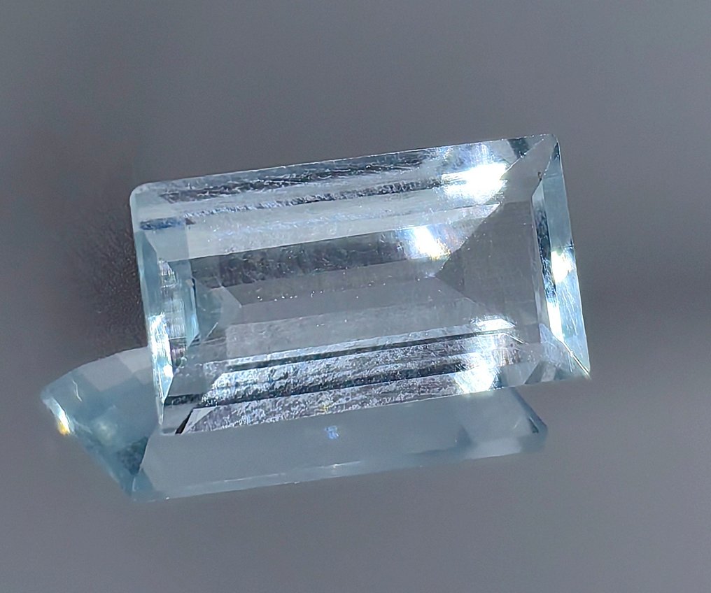 Ohne mindestpreis Aquamarin  - 4.03 ct - Antwerp Laboratory for Gemstone Testing (ALGT) #4.3