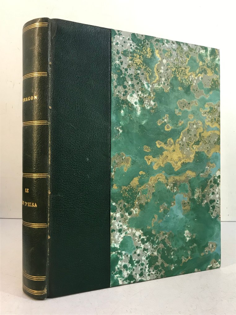 Signé; Louis Aragon - Le Fou d'Elsa [avec envoi autographe signé à Jean Bouret] - 1963 #1.0