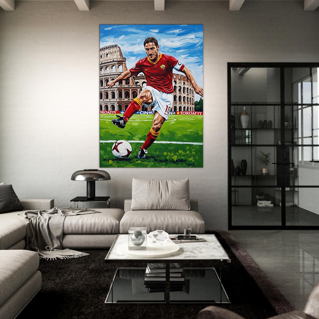 Jacob Hitt - does Francesco Totti w/COA  XXL #4.3