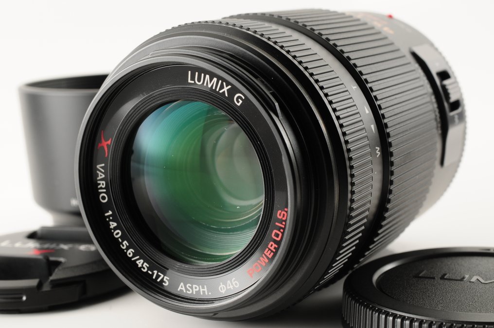 Panasonic LUMIX G Vario 4-5.6/45-175 ASPH. POWER O.I.S (H-PS45175) Black [#533] Fényképezőgép objektív #1.0
