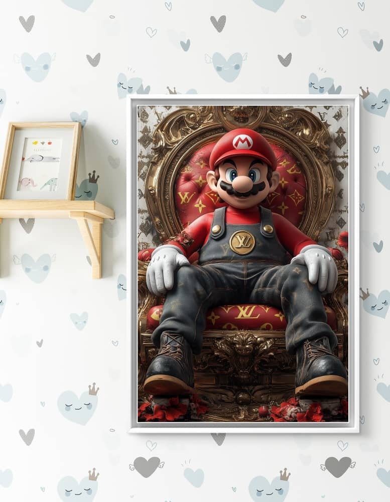 Canvas Fit - Alberto Ricardo - Mario Vuitton: El Reino del Lujo y la Nostalgia #1.0