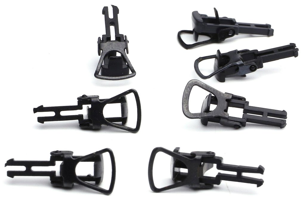 ACME, Brawa, Roco, Liliput, Piko H0 - Modeleltog (50) - 50 styk beugelkoppelingen · egnet til NEM362-schachten #1.0