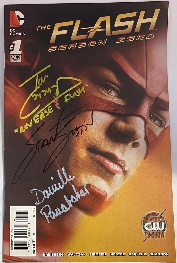 The Flash - Grant Gustin, Tom Cavanahg, Danielle Panabaker - DC Comics #1.0