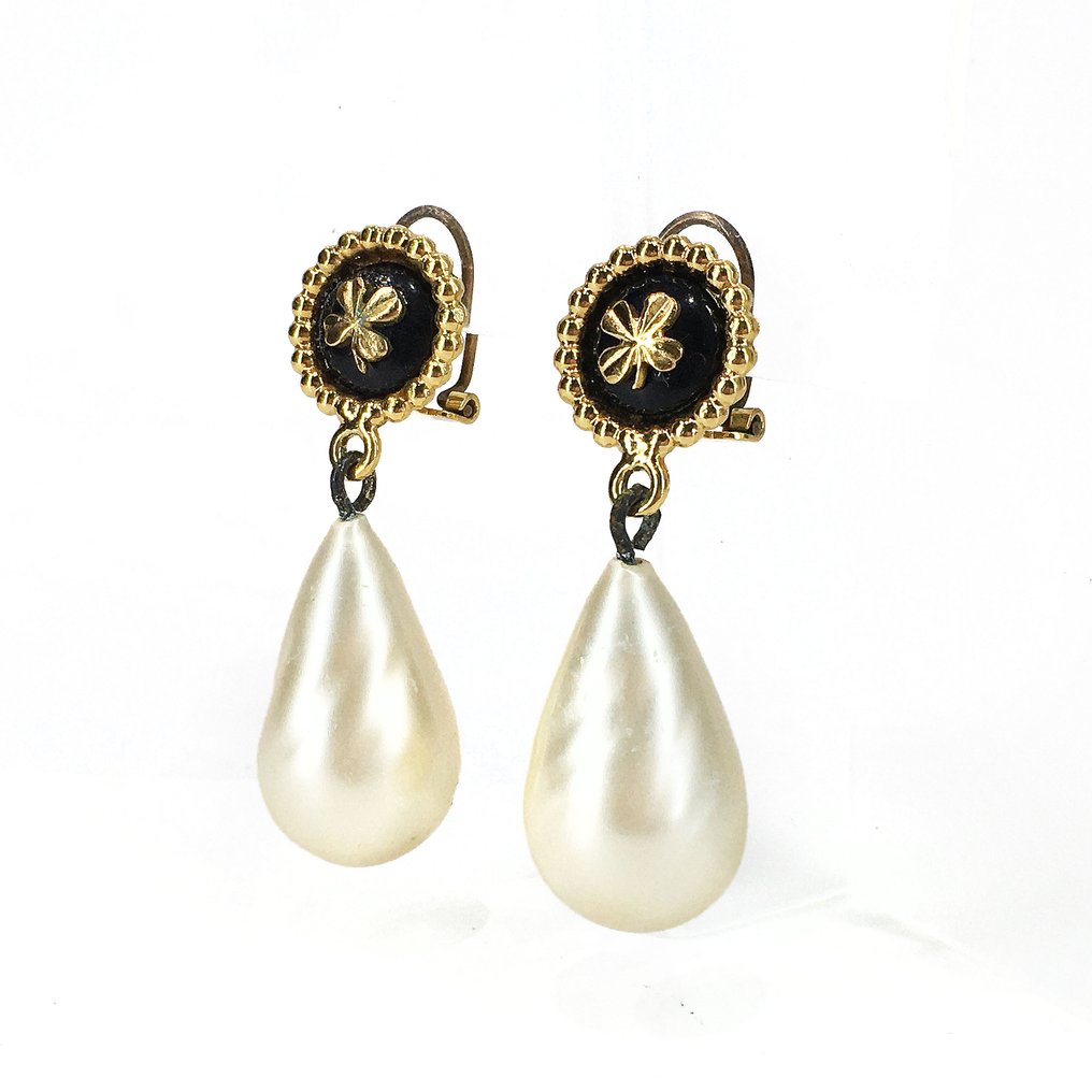 Chanel - Fém - Drop fülbevaló #1.0