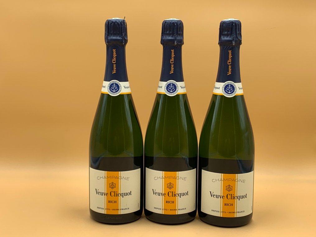 Veuve Clicquot, Rich On Ice - Șampanie Brut - 3 Sticle (0.75L) #1.0