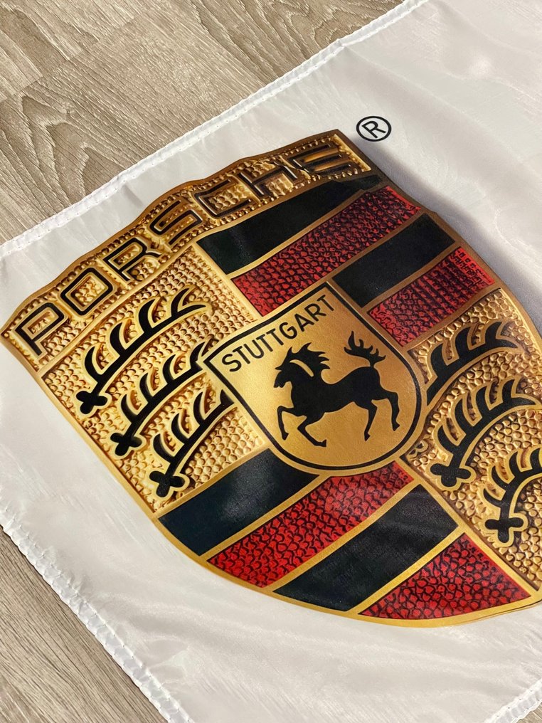 保时捷旗帜 - 旗帜 (XXL-180厘米) - Porsche #2.1