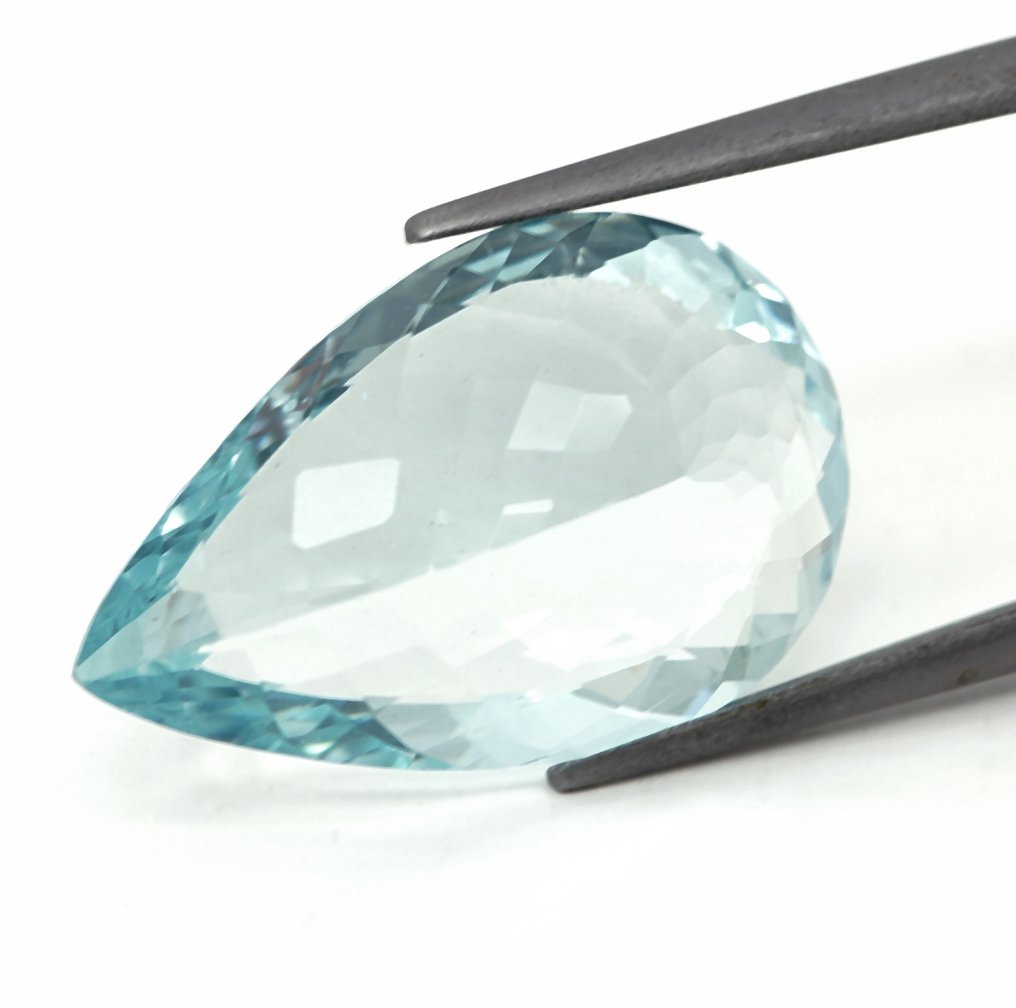 1 pcs  蓝色 海蓝宝石  - 15.14 ct - 国际宝石研究院（IGI） #3.2